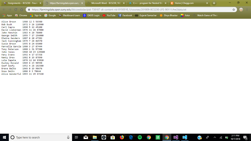 C++-program for Nested Struc x C Home l Chegg.com a https://farmingdale.open.suny.edu/bbcswebdav/pid-738187-dt-content-rid-8150509 1/c