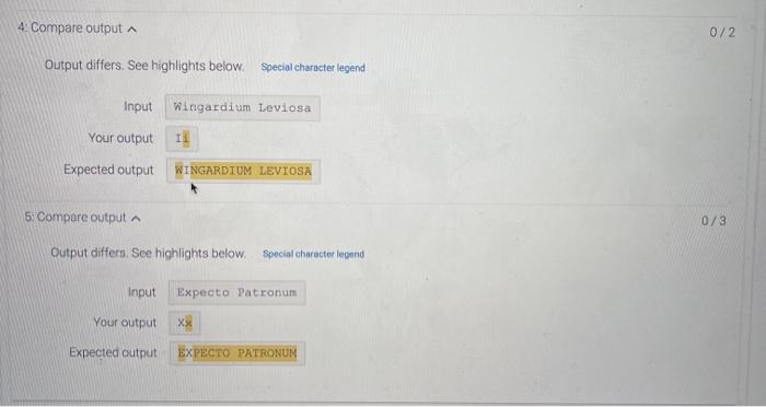 return the string HELLO WORLD The function should ignore numbers if the