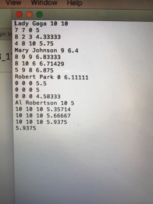  My result is incorrect please debugged my code 0165 1767 3n369