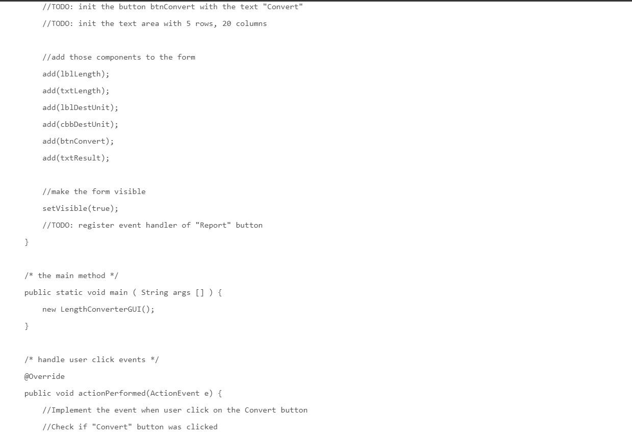 a button named "Convert" that convert the input length (km) to the