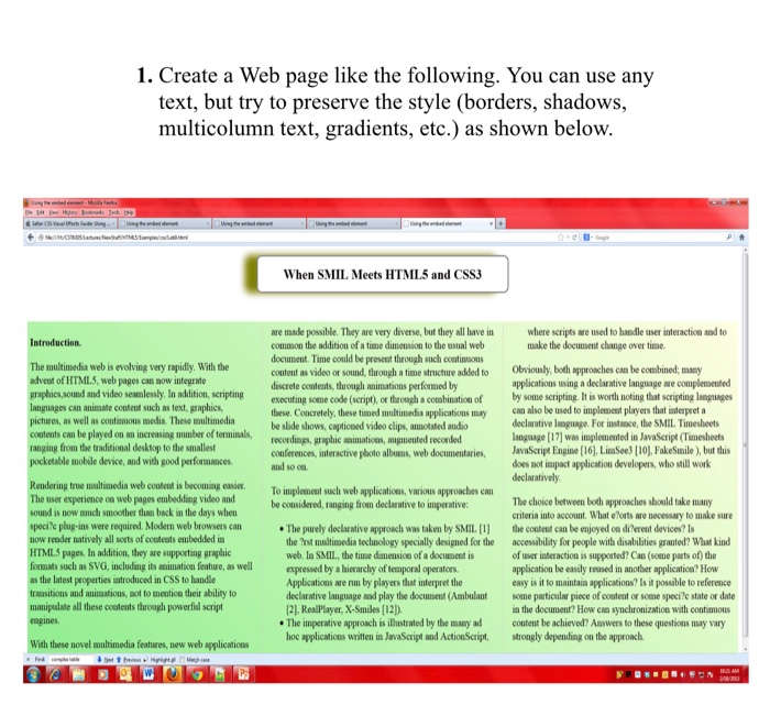  I need help with this in HTML and I need it