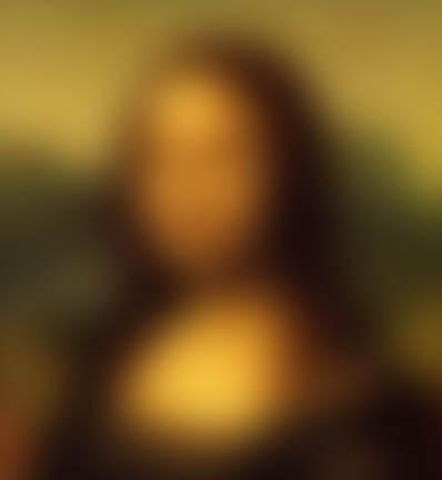 load and display four blurred images. When the mouse cursor enters an