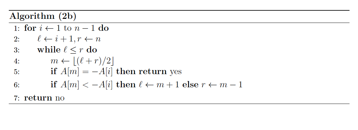 integers (which may be negative, 0, or positive). We need to check