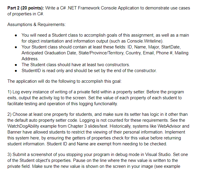 in c sharp plz half work and idea also be appriciate