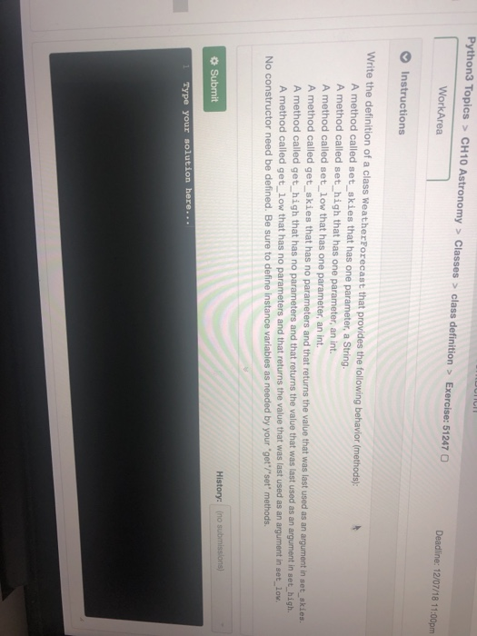 assigns its value to counter A method named increment that adds one