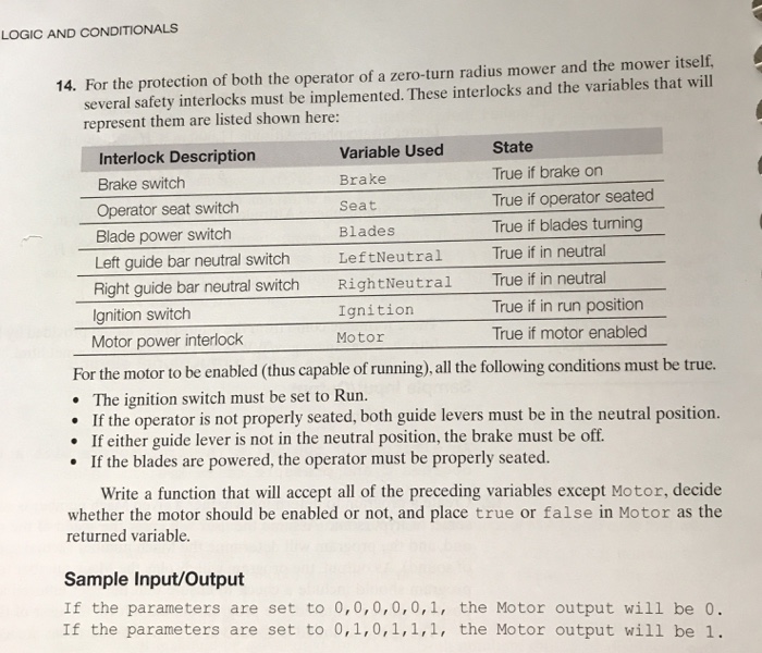  This is a Matlab code LOGIC AND CONDITIONALS 14. For the