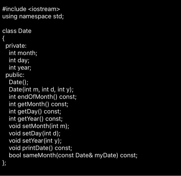 a member function, shown in the notes) 3. Just for fun, change