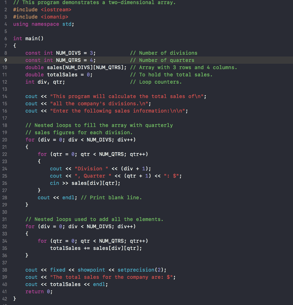 Step 1: Write the code shown below and debug it please having