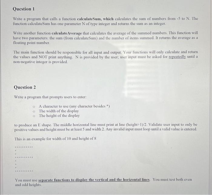 QUESTIONS! THANK YOU You need to prepare and submit ONE SINGLE MS