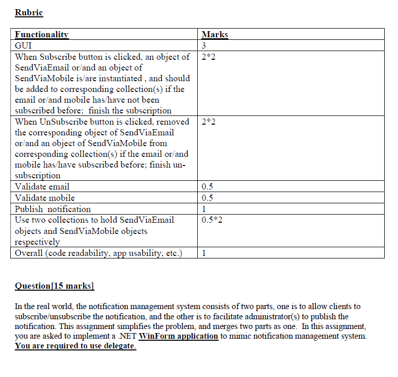 I need help to solve this exercise in C# WinForm by using