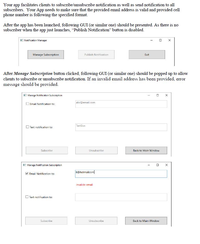 delegate and please I need to see the output. Thank you. Rubric
