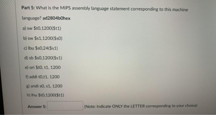 $sp,$sp, 8 jr Sra EXIT: addi$a0, $a0, -1 11 jal label 8
