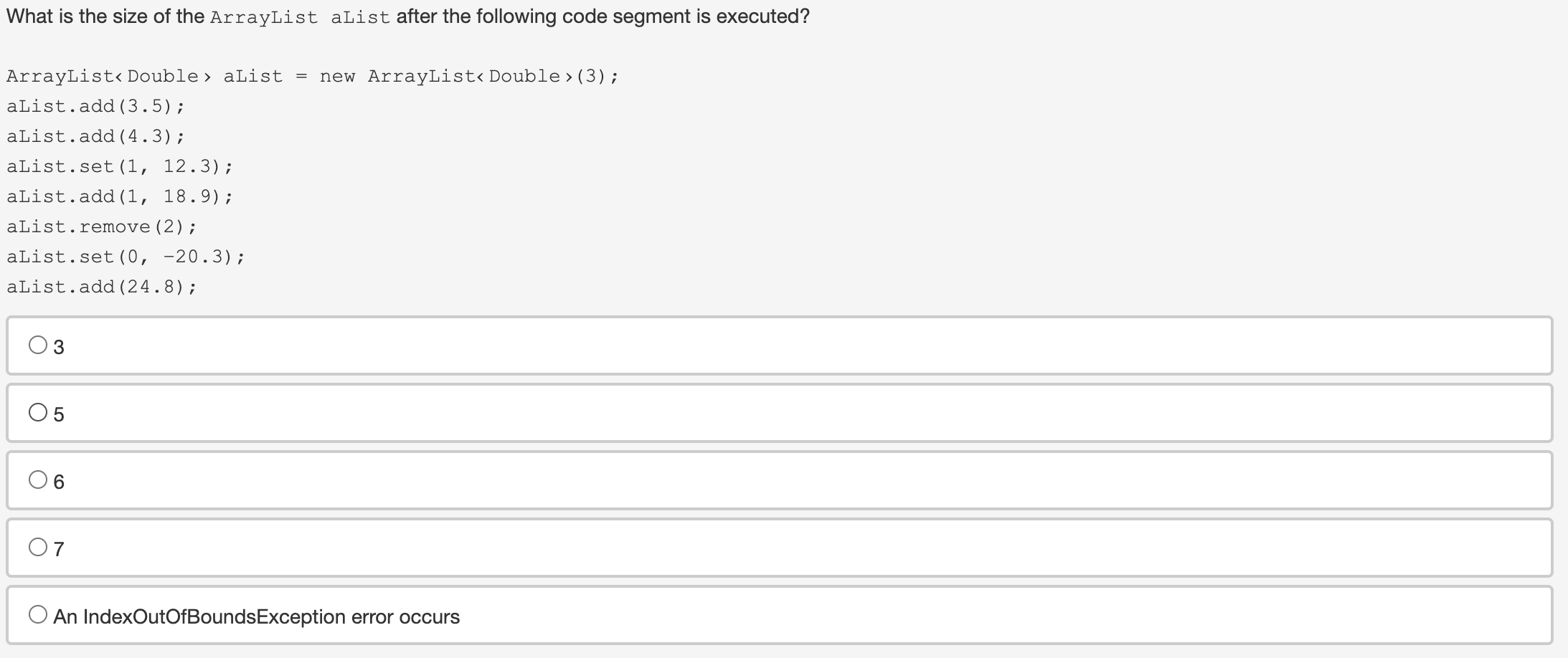 II, and III None of the statements are true What is the