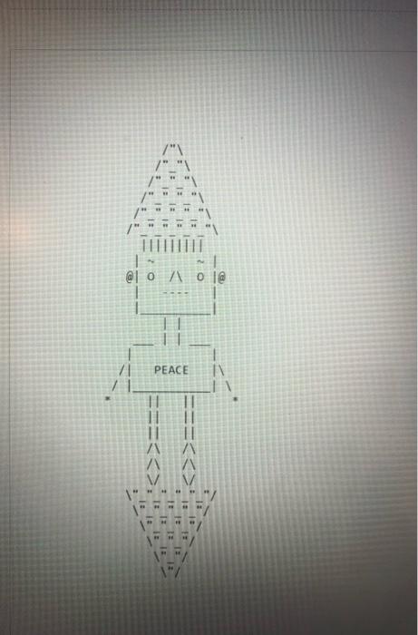 on the screen. Your out should be very similar to the following.