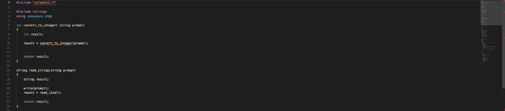 All the code for this program- #include "splashkit.h" #include using namespace std;