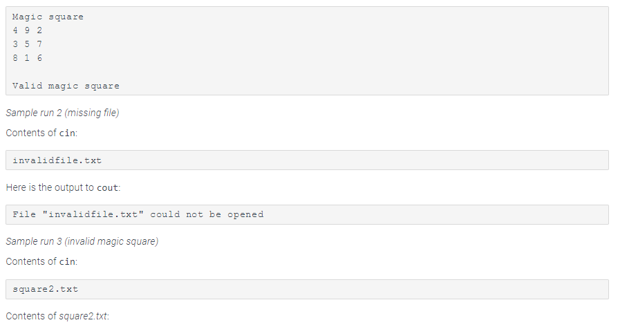 9 The sum of each row, each column, andach diagonal all add