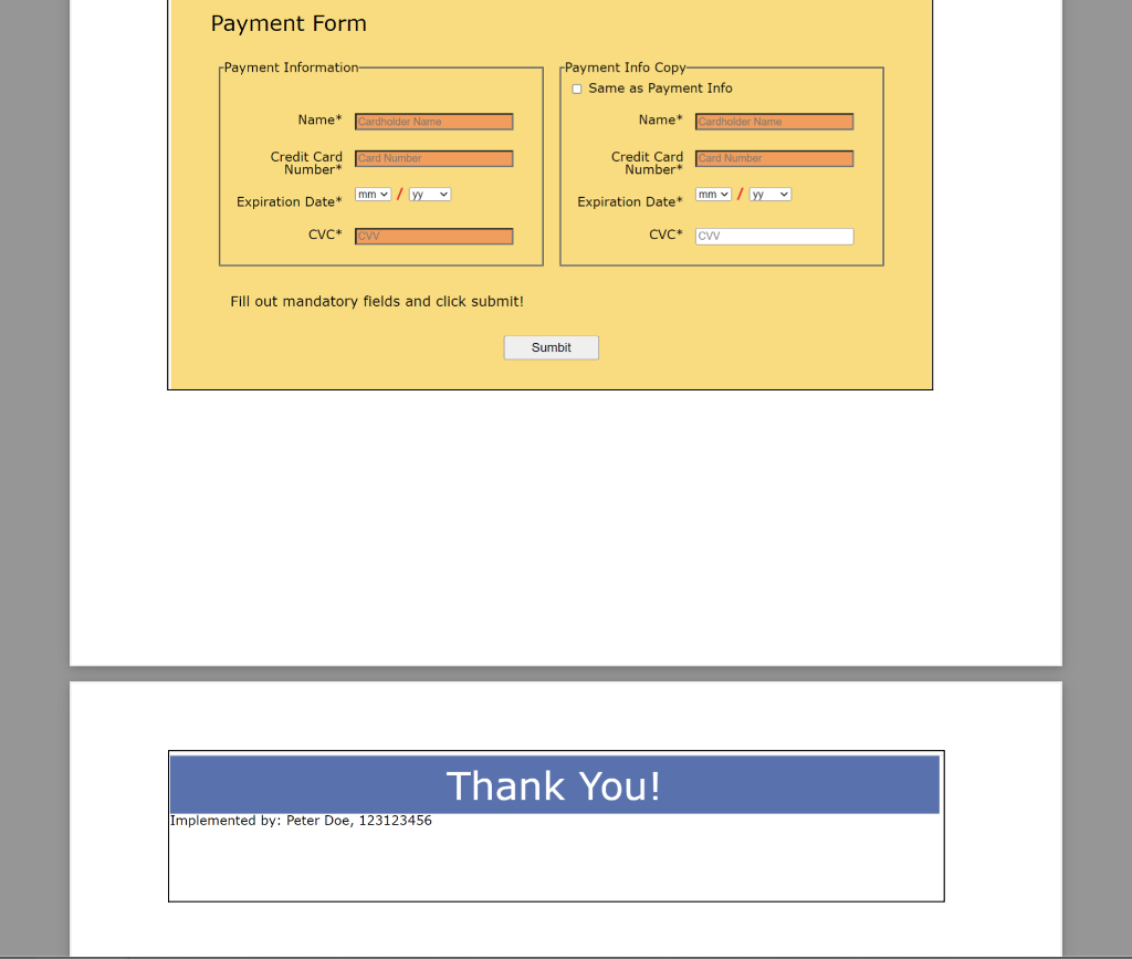 using the following HTML and CSS documents HTML CODE 1 Hands-on Project