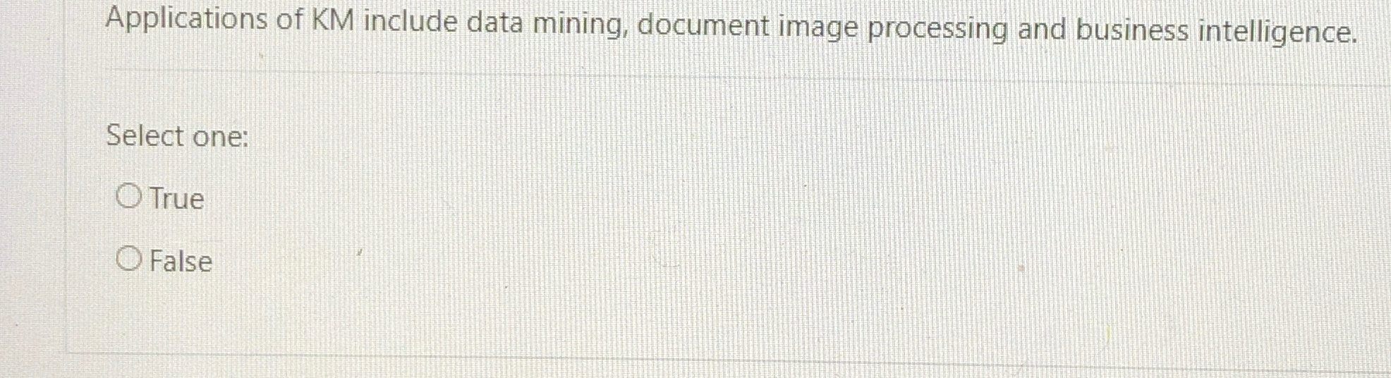  Applications of KM include data mining, document image processing and business