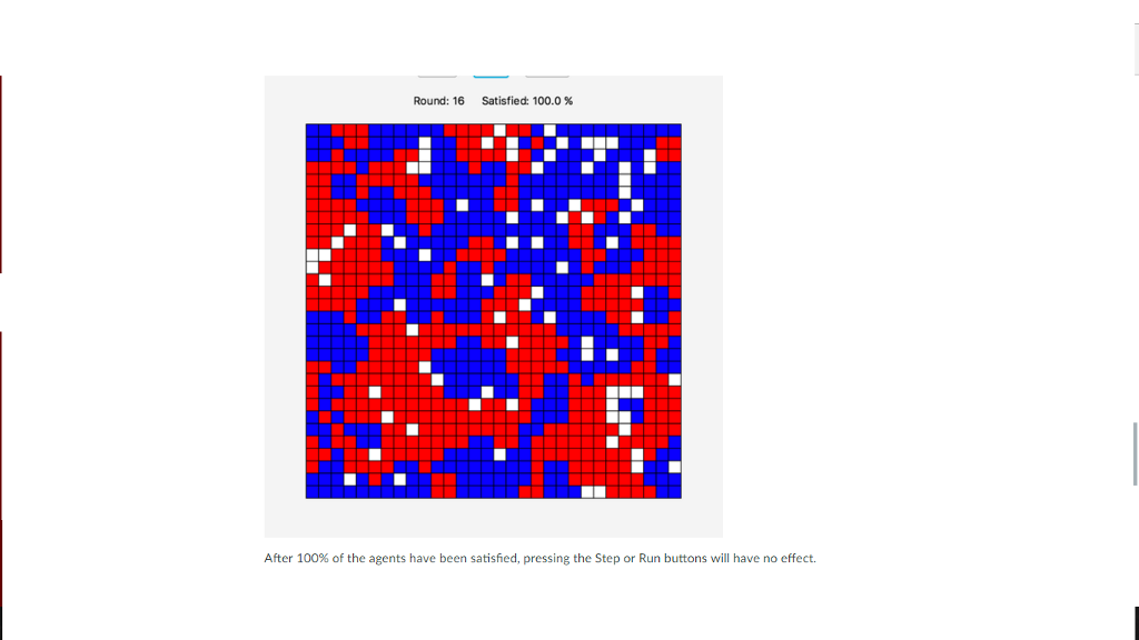 explain why segregation is so difficult to combat. His model of segregation