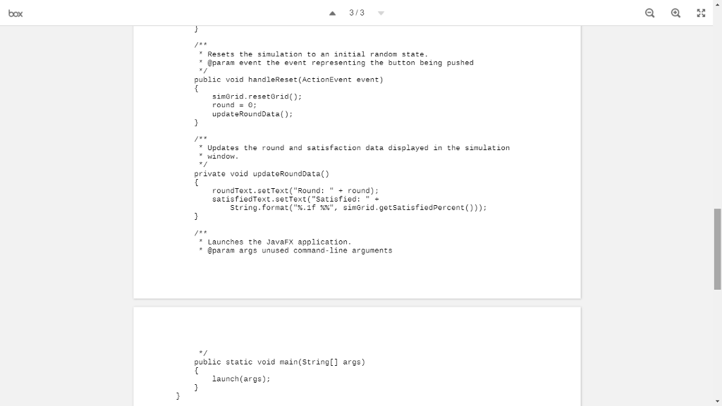 be given the classes that make up the solution and asked to