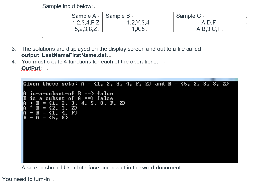 set is said to be consists of well-defined elements. Elements can be