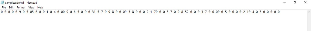 check out http://www.sudoku.com. You'll find a sample puzzle and an explanation of