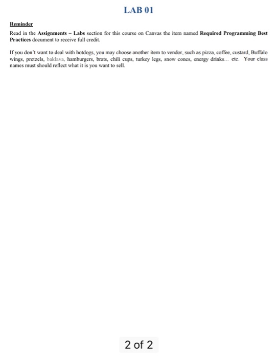 well formatted. The assignment is based on the following Programming Exercise in
