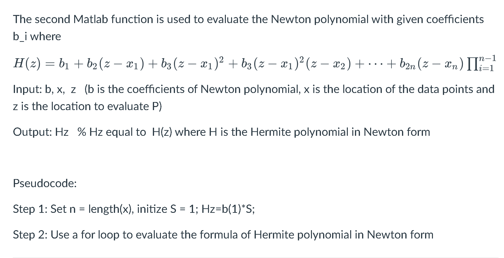 then plot the interpolating polynomial and plot average 12 error at the