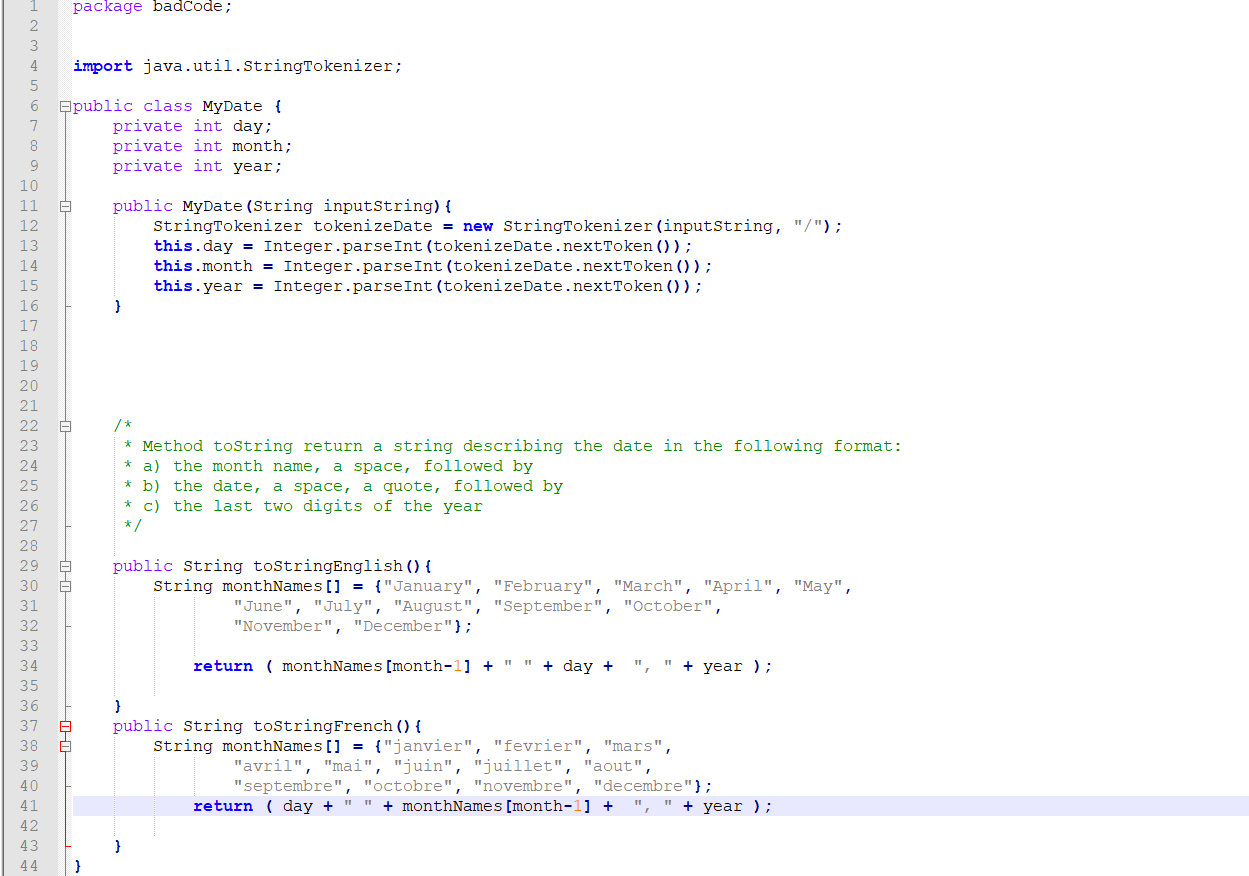 object of the JFrame class as given below. The supplied application (uploaded