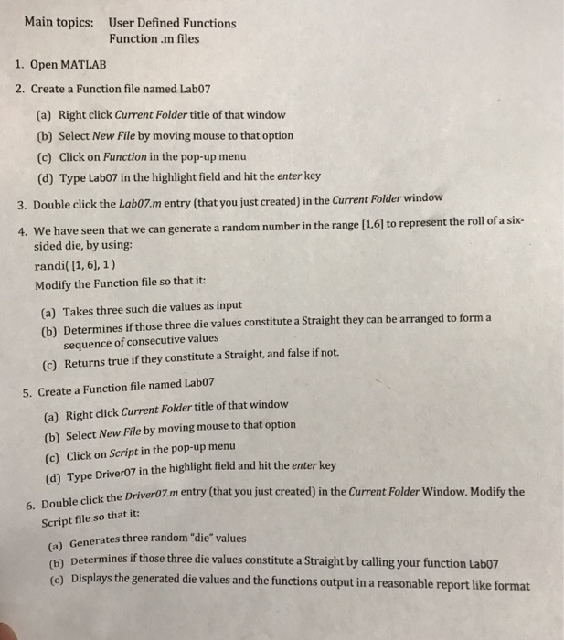 Need help on this matlab.. Im interested in correct codes Main