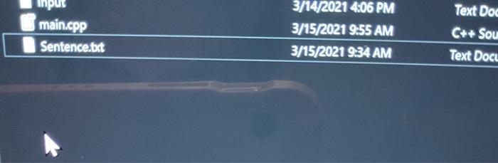 trying to open and read my file. i have the text file