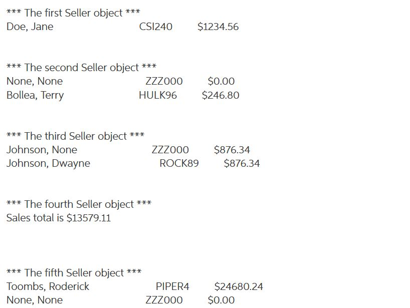JAVA Programming: Overview For this assignment, implement and use the methods for