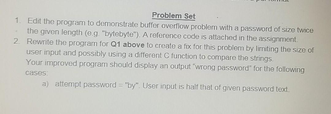 fic for this problem by limiting the size of user input and
