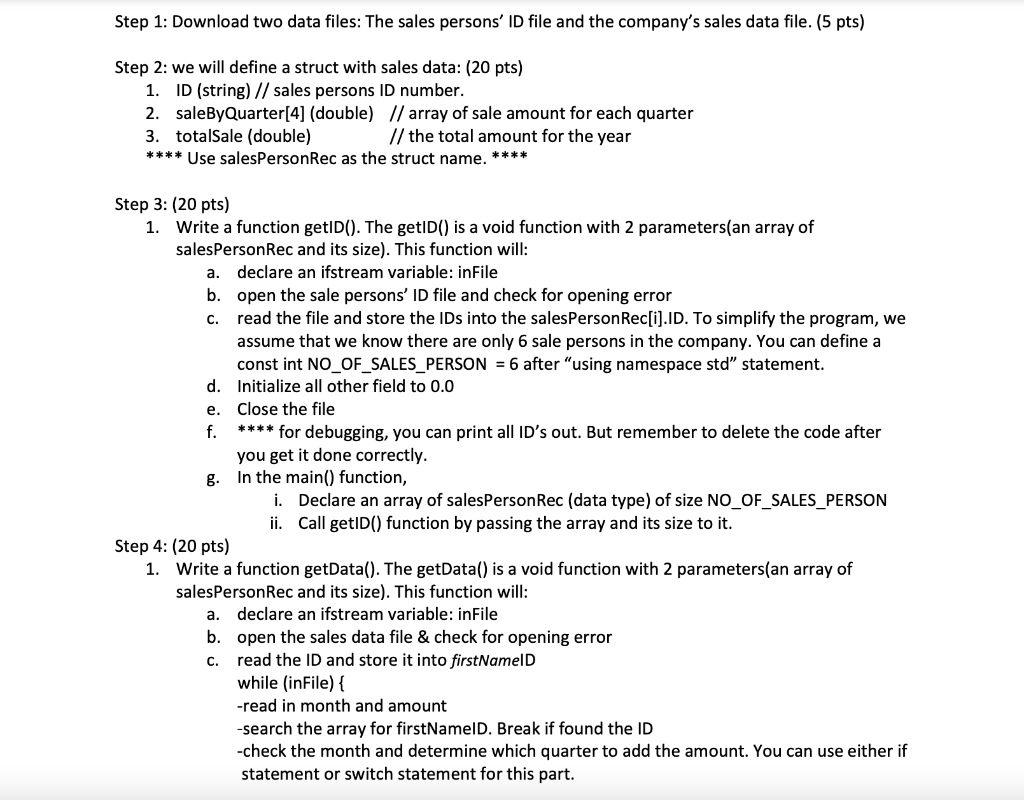 Need help on this C++ Code assignment, if you help thank you