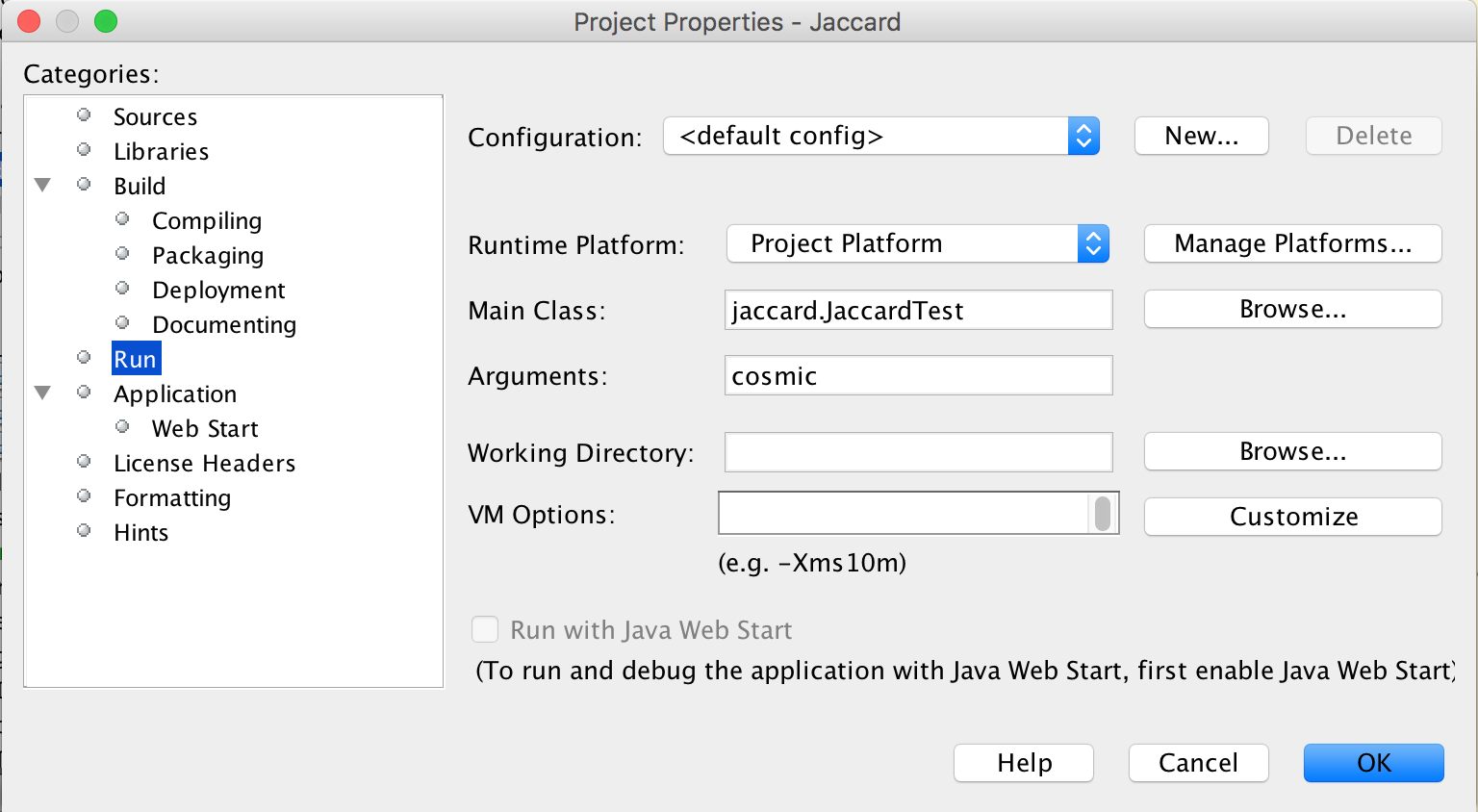 of sentences from an input file, the name of which will be