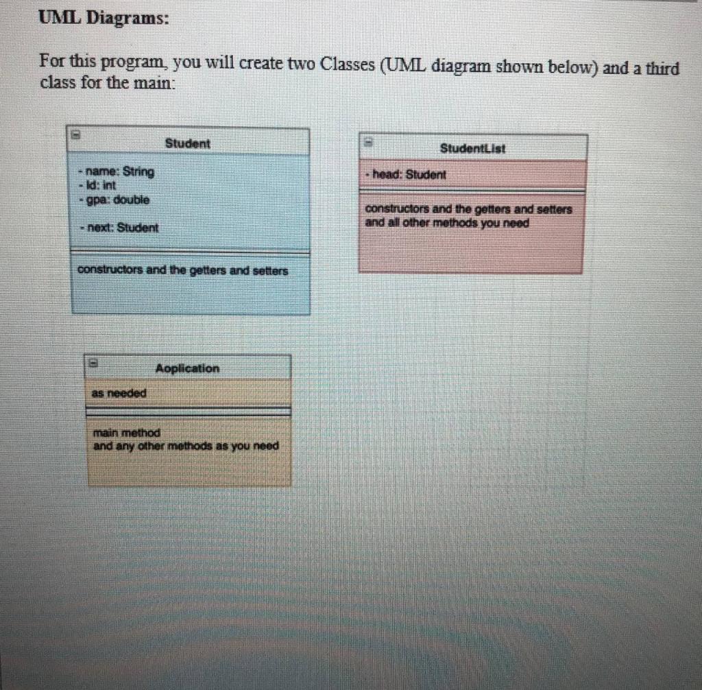 on this list Your program will ask user to choose the option