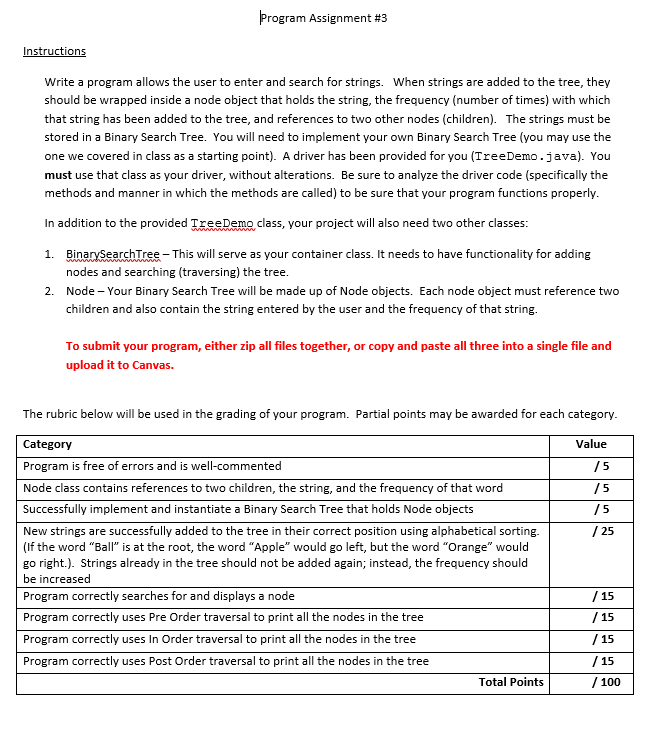  import java.util.Random; public class TreeDemo { public static void main(String[] args){