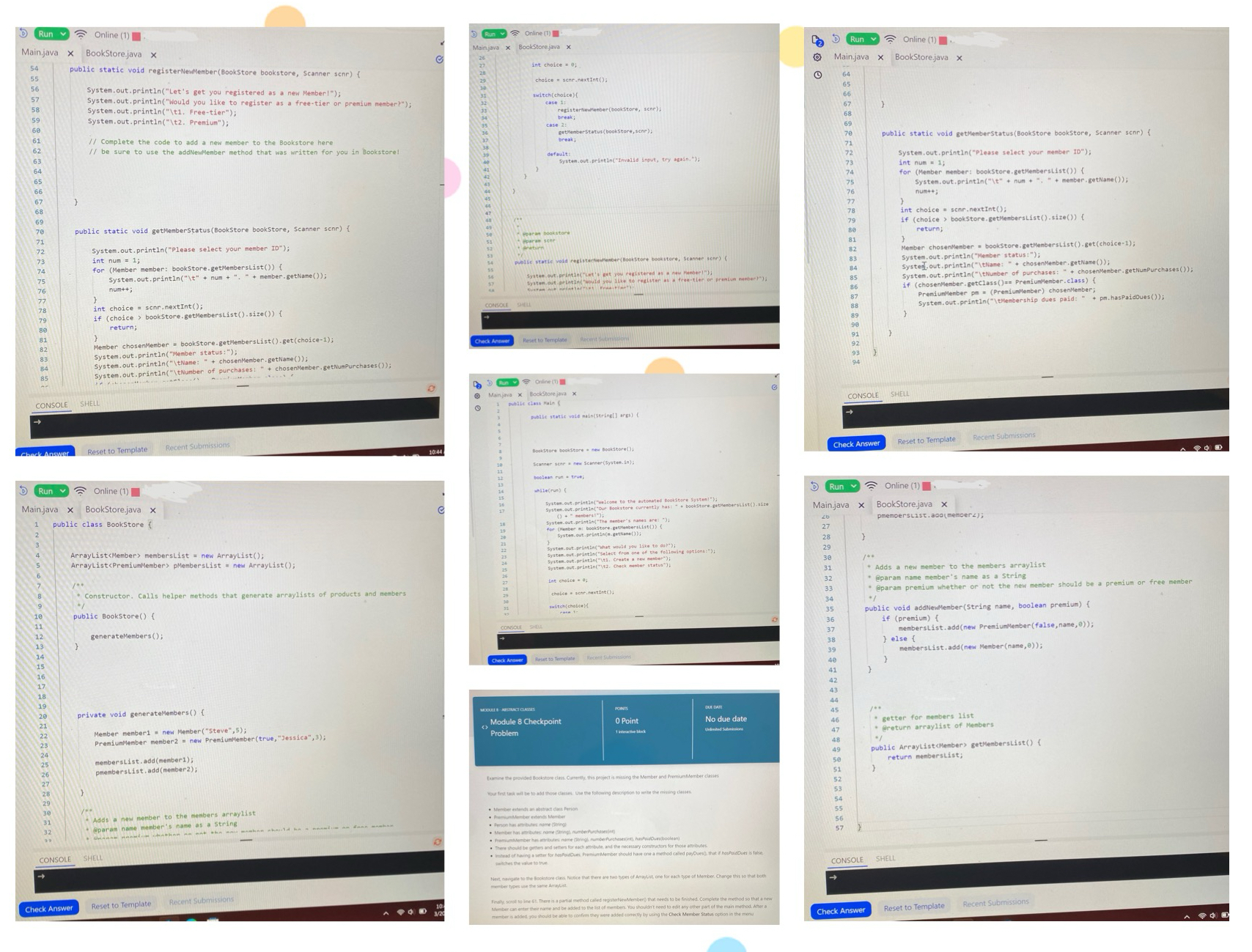  Question: 1 interactive block DUE DATE No due date Unlimited Submissions