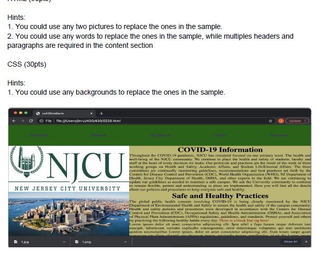 Then you could start coding to make a web page like the