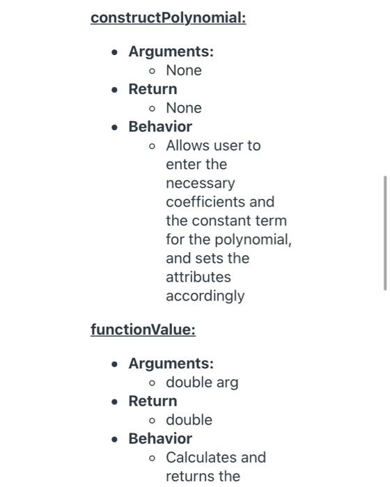of 2 classes that meet the definitions below. This assignment will allow