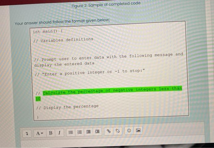 blank box given below with appropriate C statements that ask a user