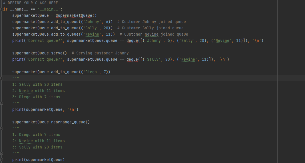 Create a constructor that takes no arguments. The class should have one