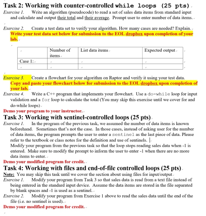  Using C++ Microsoft Visual Studio Need Task 4 This is my