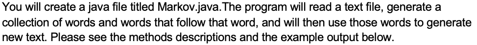 Need Java code for this. UML diagram and Methods are provided so