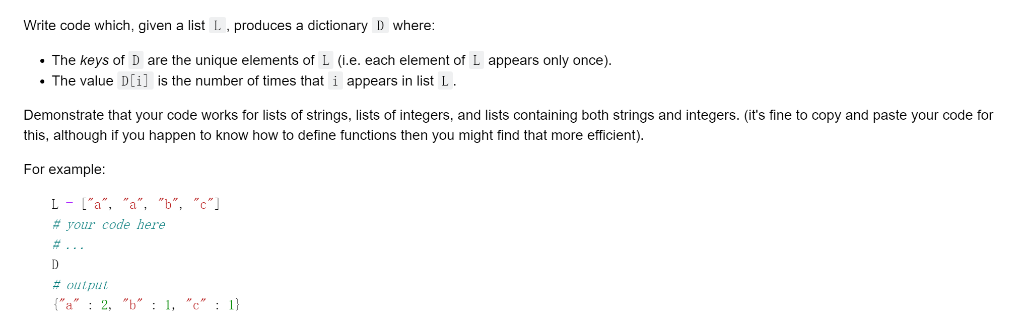 Use python to solve the question. Attention! python Write code which, given