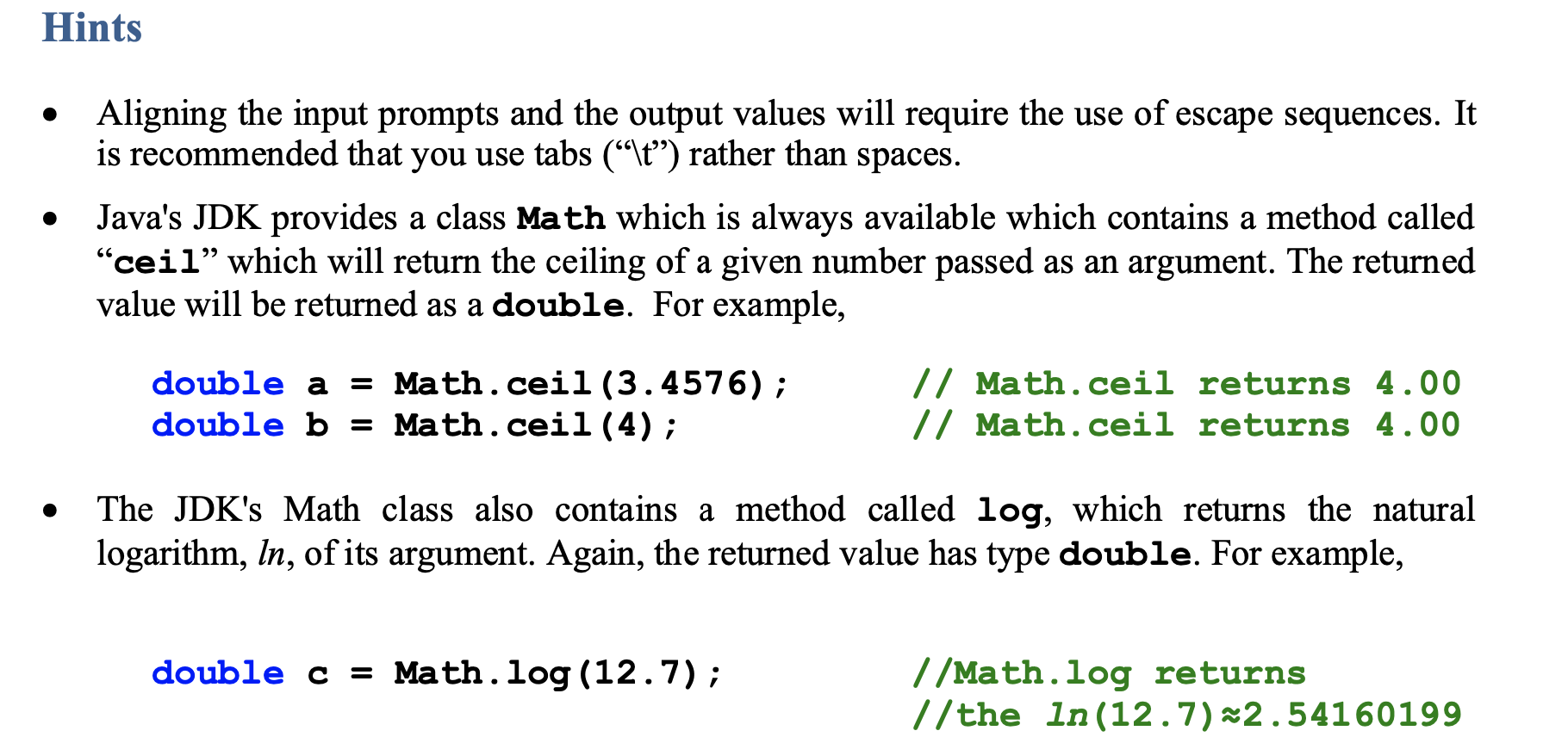 will allow you to apply your knowledge of variables, assignments, expressions, type