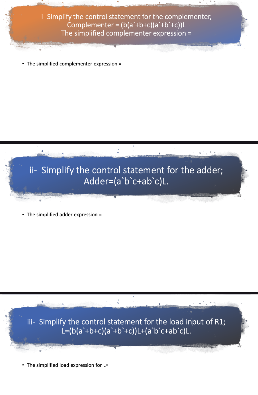 in the following figure represents the hardware that implements the following microoperations
