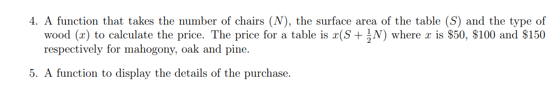 please write code in language C++ 4. A function that takes the
