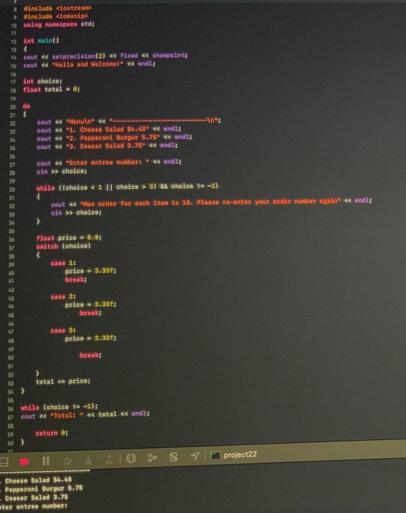 of this problem it seems to make errors during the process. Im
