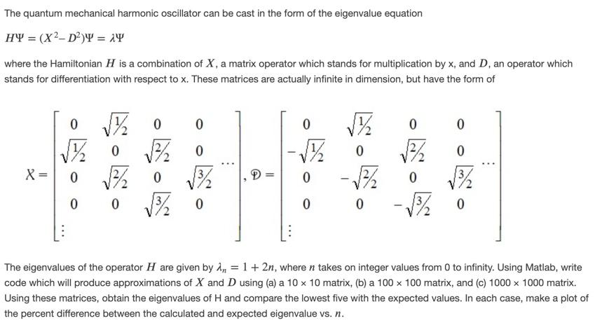  The problem statement says to plot the percent difference for the